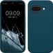 kwmobile telefoonhoesje geschikt voor Google Pixel 9a - Hoesje met siliconen coating - Smartphone case in mat petrol