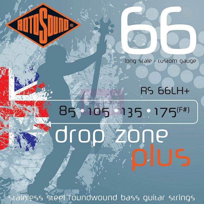 Rotosound RS66LH+ set elektrische bassnaren .085 - .175
