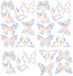 Merkloos HyzaPhix 24 Prisma Raamstickers