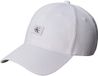 Calvin Klein Heren MONOLOGO geweven patch BB Cap LV04D5077G Cap, wit (helder wit), één maat, Wit (helder wit), One size