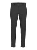 JACK & JONES Chino 'JPSTMARCO BOWIE' antraciet / donkergrijs
