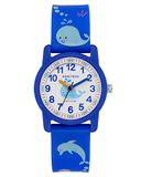 Armitron Sport Kids Easy to Read Patterned Resin Strap Watch, 27/1004