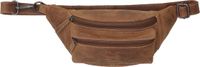 Hide & Stitches Idaho Heuptas Unisex - Buiktas voor Dames en Heren - Tas van 100% Leder - Bruin