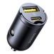 Baseus Tiny Star Mini Chargeur de voiture universel Noir 30W USB-A & USB-C