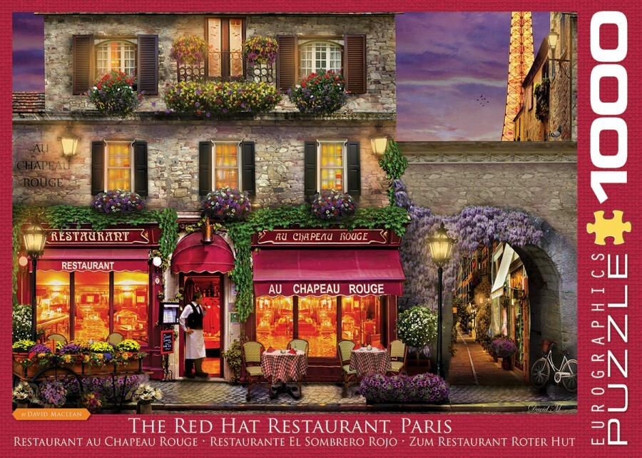 Eurographics The Red Hat Restaurant Paris Puzzel (1000 stukjes)