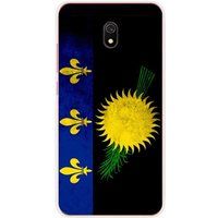 Xiaomi Drapeau guadeloupe bedrukt siliconen hoesje compatibel met Redmi 8A