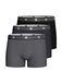 IMPETUS Boxershorts ' IM1221P09P3 ' gris foncé / noir / blanc