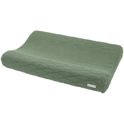 Meyco Aankleedkussenhoes GOTS Diamond forest green
