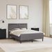 Maison Exclusive - Lit cadre avec matelas gris 140 x 200 cm similicuir