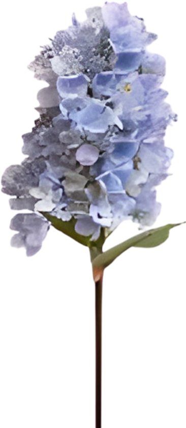 Buitengewoon Boet Buitengewoon de Boet Kunst hortensia pluim lichtblauw 85 cm