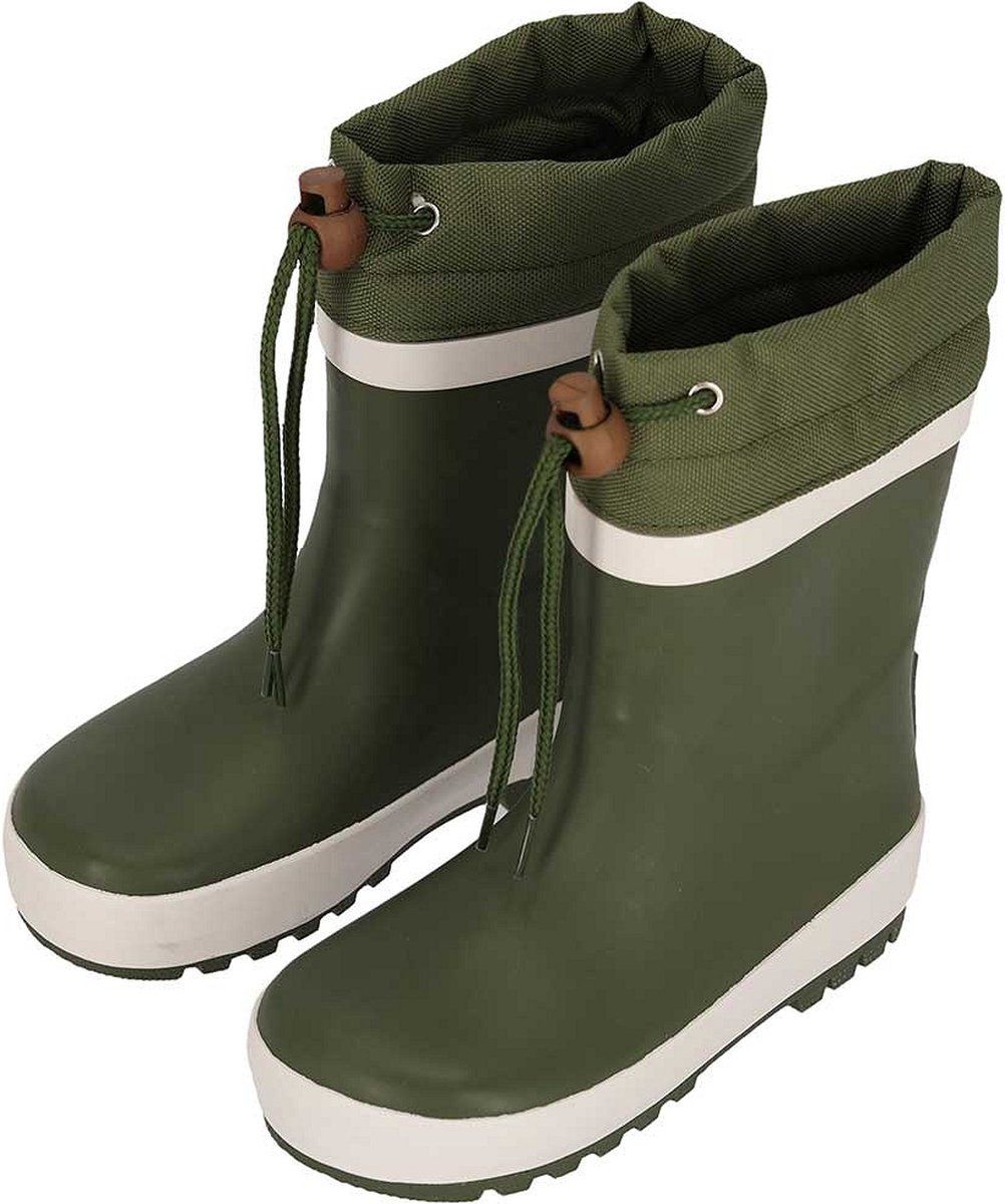 XQ Footwear XQ Regenlaarzen Kinderen Khaki Maat 33/34
