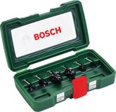 Bosch set de 6 pièces en carbure de fraisage