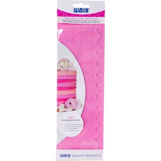 PME Botercrème scraper - Ribbed