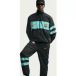 Nike FC Barcelone Veste Imperméable i96 Woven 3ème - Noir/Turquoise/Jaune Doré