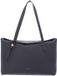 Coccinelle Leren schoudertas Thess Handbag Grained Leather Stove blauwgrijs