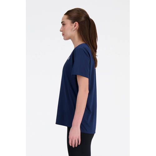 New Balance Essentials Hardloopshirt - Donkerblauw