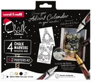 uni-ball Uni Chalk Markers Set Scandinavie 4 stuks