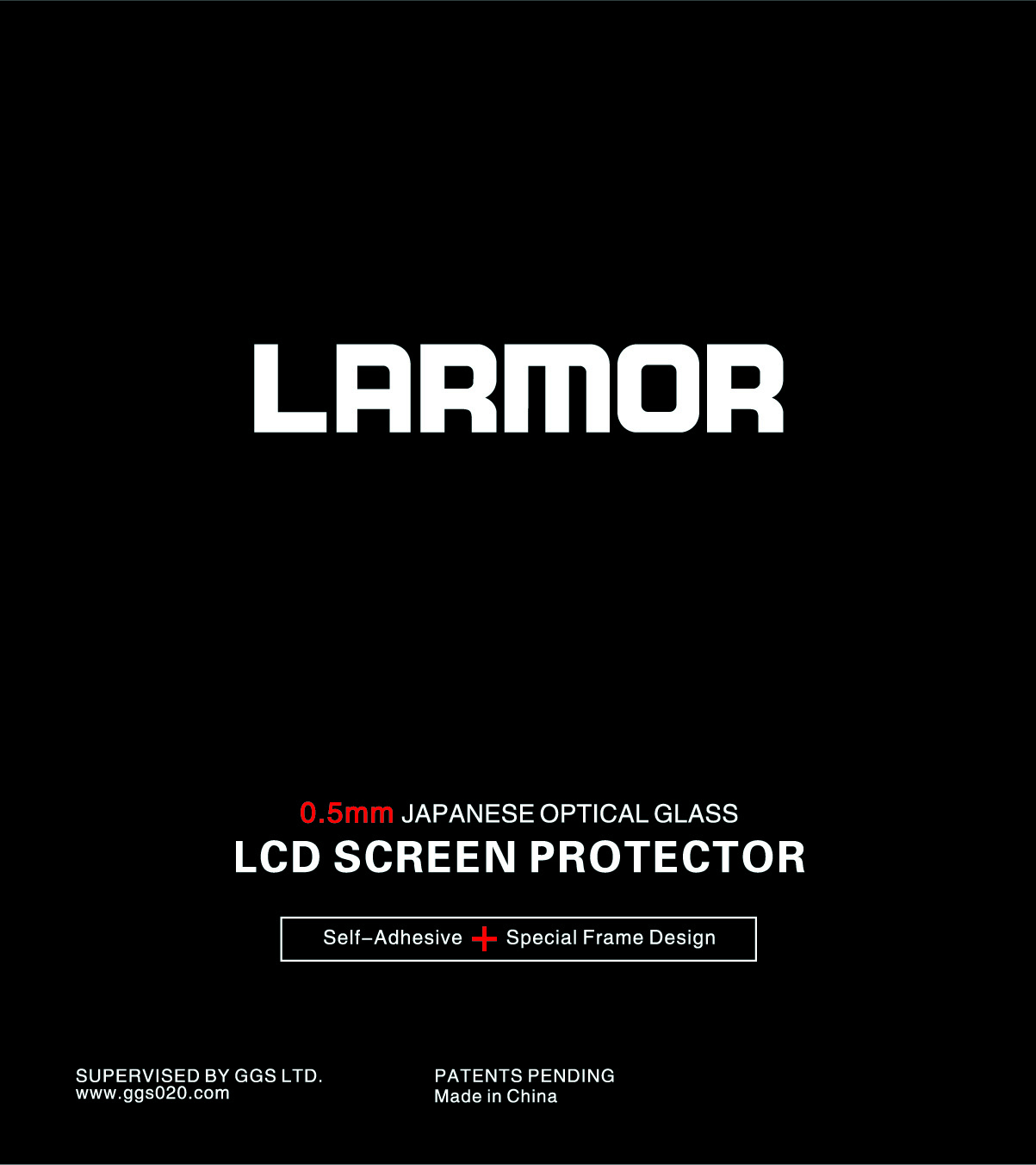 GGS IV Larmor screenprotector Canon G15