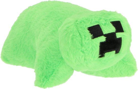 4KidsOnly Minecraft Knuffel kussen 2-in-1 Groen