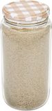 Hega Hogar Weckpot/voorraadpot Classico - 950 ml - kunststof - draaideksel - beige