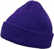 urban classics Flexfit Rib Beanie Paars One Size