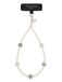 Cheeky Chain Munich Cheeky Chain Cheeky Chain Munich Smartphonehoesje 'Snow' zilver / parelwit
