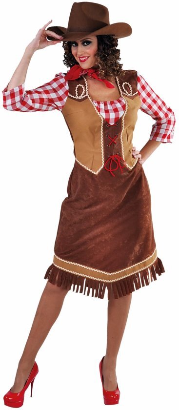 Magic by freddy Wilde Westen Cowgirl jurk Carnavalskleding dames maat XL (46-48