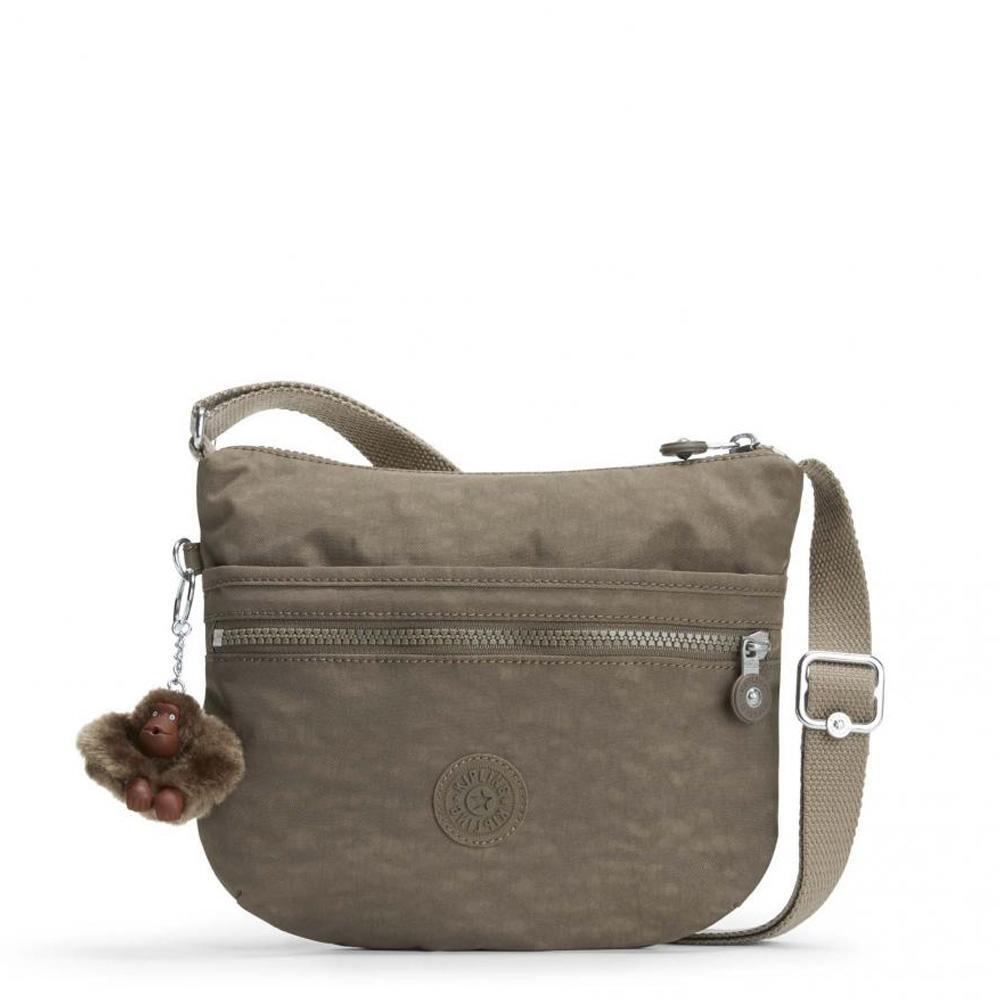 Kipling Arto S crossbody tas true beige