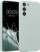 kwmobile telefoonhoesje geschikt voor Samsung Galaxy S22 Plus - TPU backcover met siliconen coating - Smartphone case in cool mint