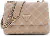 GUESS Giully II Mini schoudertas Pale Mocha Taupe