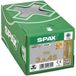 Spax Boîte avec 500 vis de plancher à tête fraisée TX Ø 3,5 mm