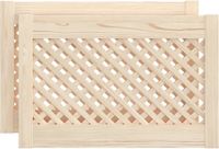 vidaXL Kastdeuren - Grenenhout - 59,5x39,5 cm - 2 stuks