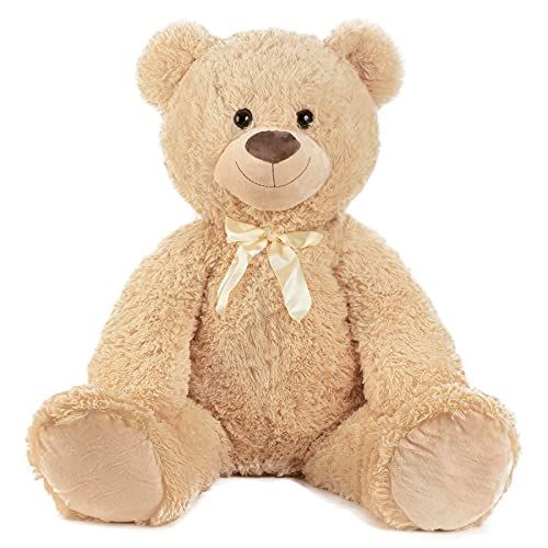 Lifestyle & More Grote teddybeer knuffelbeer XXL 100 cm groot pluche berenknuffel fluweelzacht - om van te houden