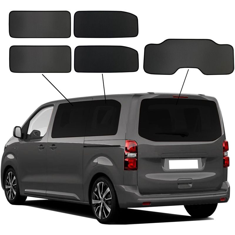 SunClip Zicht- & Zonwering passend voor Citroën / Fiat / Opel / Peugeot / Toyota