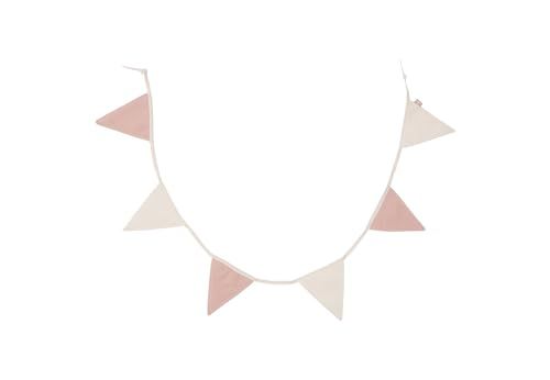 Jollein Vlaggenlijn - 200x17cm - Wild Rose/Ivory