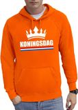 Bellatio Decorations Oranje Koningsdag Trui Hoodie Heren XL