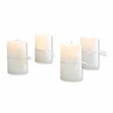 LOBERON Kaars set van 4 Braga crème