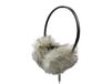 SBS TTHEADPHONEFURW Micro-casque Bandeau Hiver Fourrure Filaire Appels/musique Noir, Gris