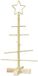 vidaXL Sapin de Noël en métal avec support KUOPIO 60 cm Acier Or