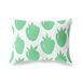 BonaMaison Petrol Groen-Wit Decoratieve Kussensloop, Kussenhoezen Bank, Decoratieve Kussenhoesjes, Kussensloop; Sofa, Slaapkamer, Kantoor, Auto 45x60 Cm - Ontworpen en vervaardigd in Turkije