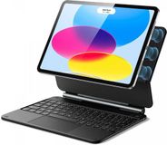ESR Housse de clavier pour Apple iPad 11 (2025) A16 / 10.9 (2022) - Rebound Magnetic Keyboard Book Case - Blanc