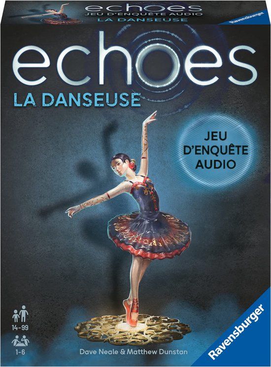 Ravensburger 20664 Echoes La Danseuse Audio-onderzoeksspel Frans
