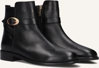 Notre-V 3262 Enkellaarsjes - Enkelboots met rits - Dames - Zwart - Maat 38