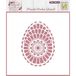 Nellie's Choice Mixed Media Stencil, Scandinavian Egg