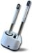 Kibros Brosse de toilette avec réservoir | Blanc