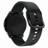 By Qubix Qubix Siliconen Sportband Zwart 20mm voor Garmin Venu / Sq / Sq2 / 2 Plus