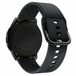 By Qubix Qubix Siliconen Sportband Zwart 20mm voor Garmin Venu / Sq / Sq2 / 2 Plus