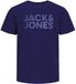 JACK&JONES JUNIOR JJECORP LOGO TEE SS O-NECK NOOS JNR T-shirt garçon - Navy Blazer Jr /Large Print W.Navy Blazer