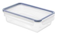 Rotho CLIC & LOCK Rechthoekige Container 1,5 l Blauw, Transparant