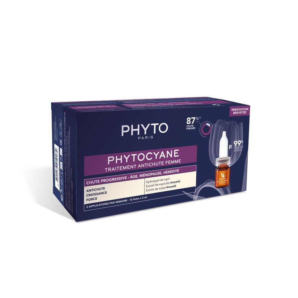 Phyto Phytocyane - Haaruitval - Vrouwen - 12x5 ml